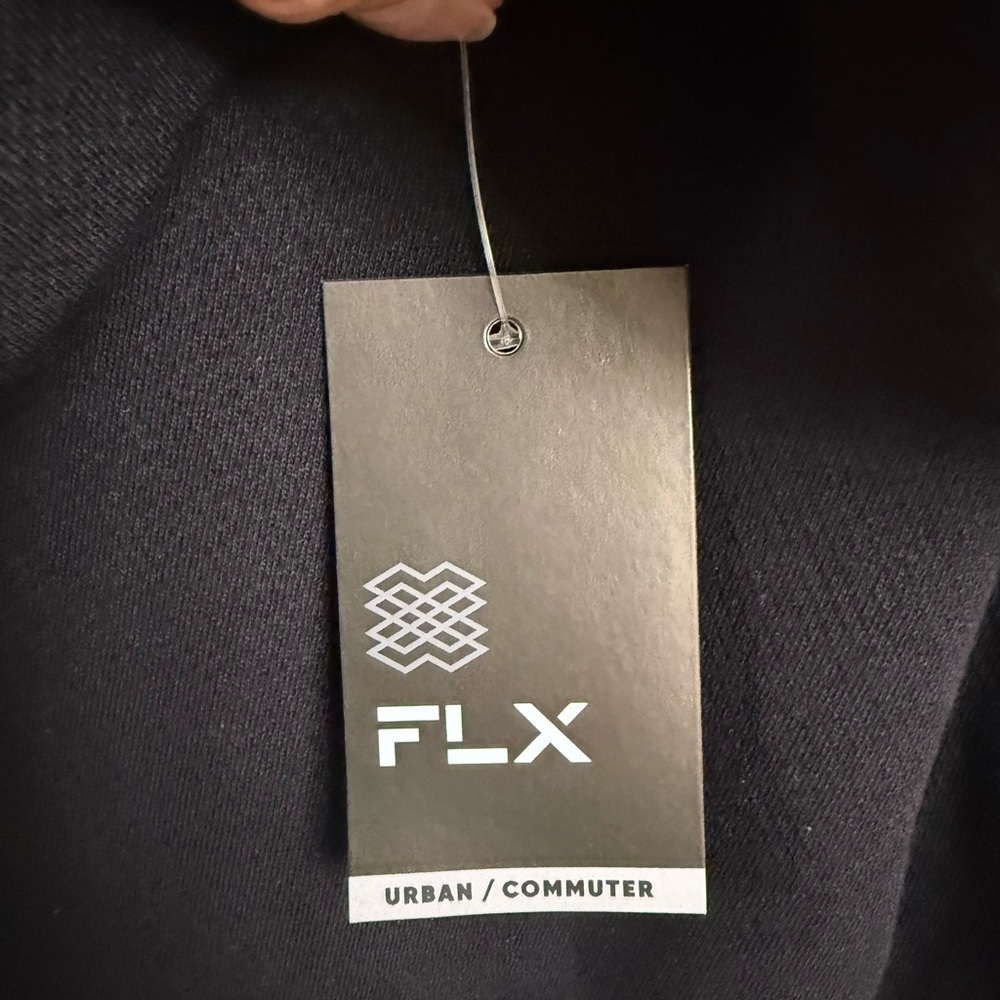 FLX Men's Black Hoodie - Picture 5 of 7